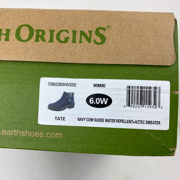 Earth Origins Water Repellent Suede Ankle Boots - Picture 2 of 7